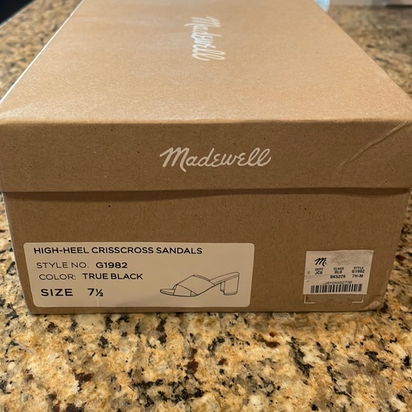 Madewell The Greer Mule Sandal NIB - Picture 7 of 7